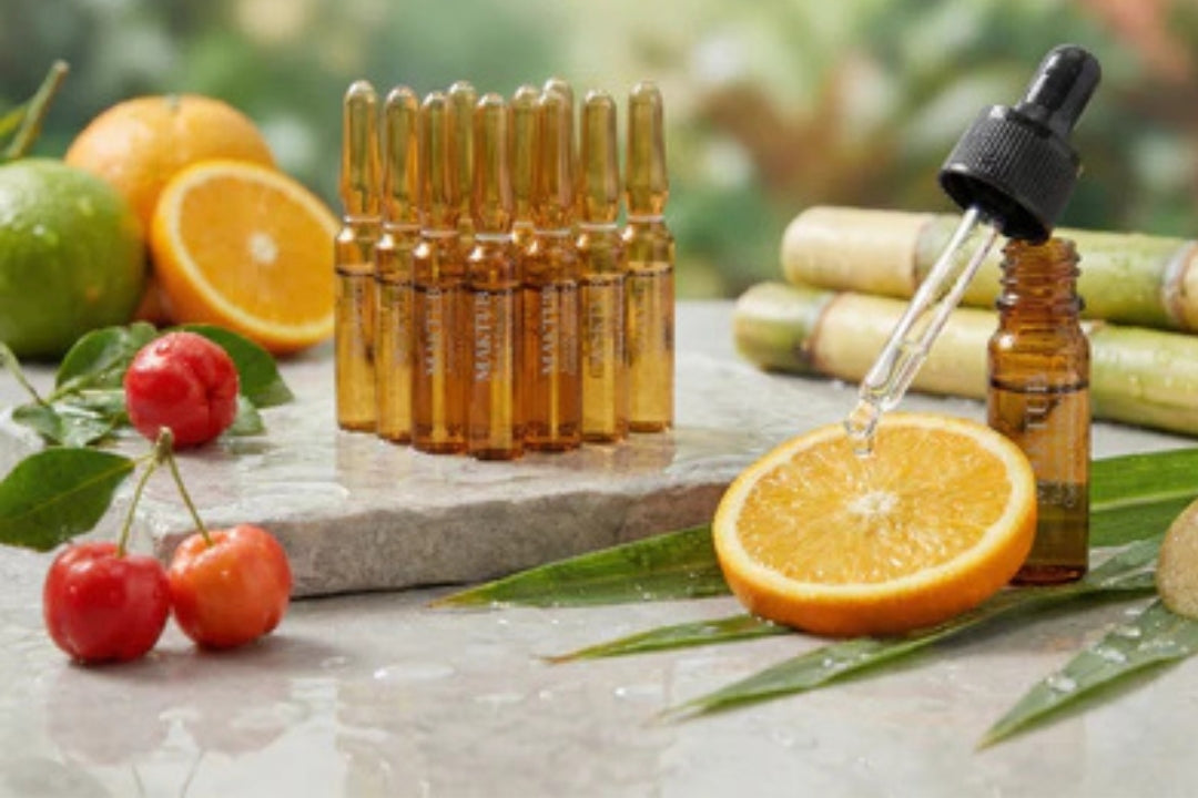 ¿Cómo combinar el ácido glicólico con la vitamina C?