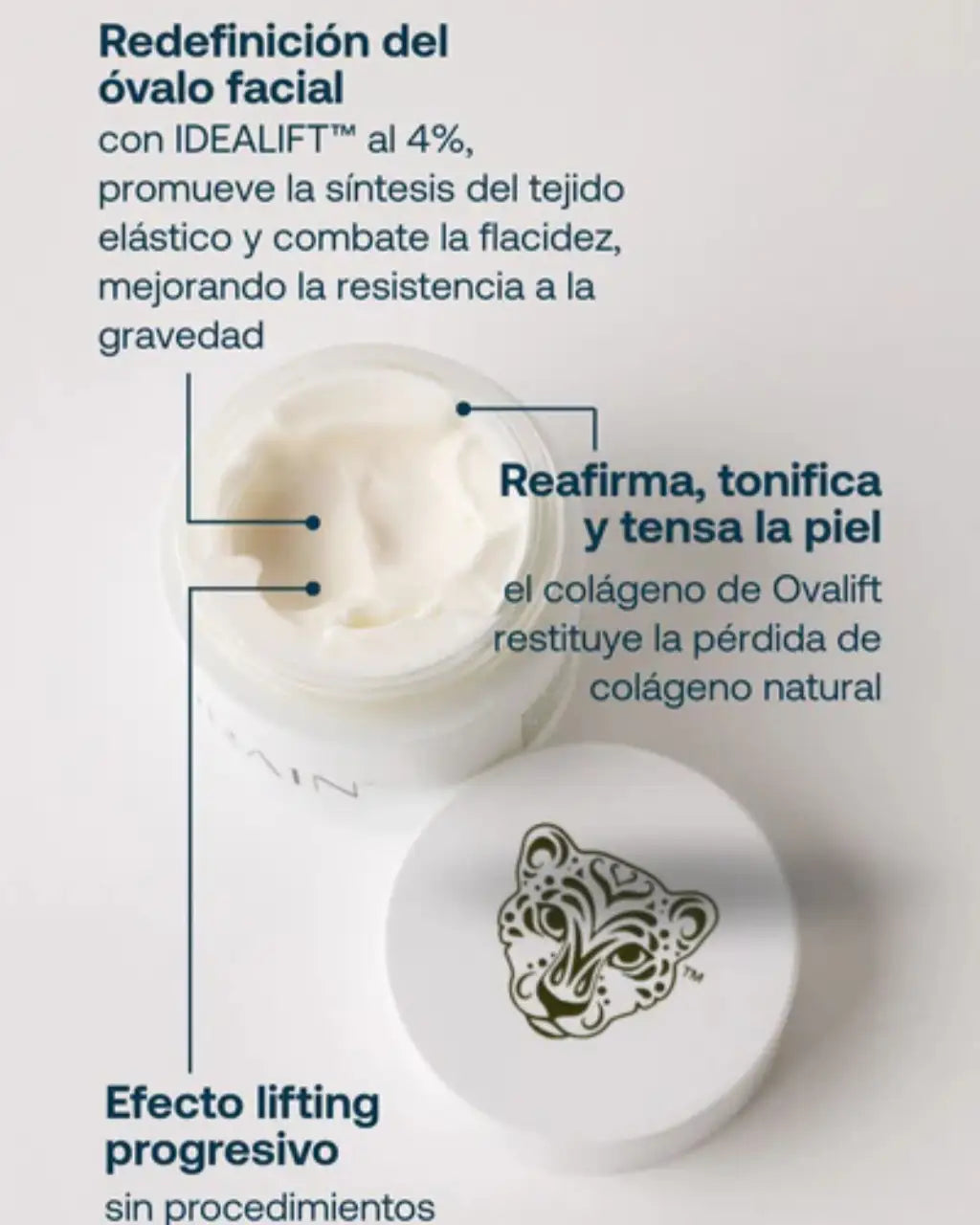 Refirmante Antienvelhecimento para Flacidez e Contorno Facial Efeito Lifting Praslin