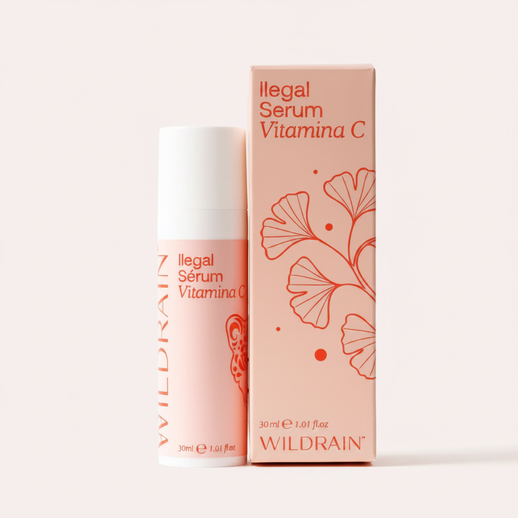 Ilegal Sérum Vitamina C – creatividad minimalista para Meta