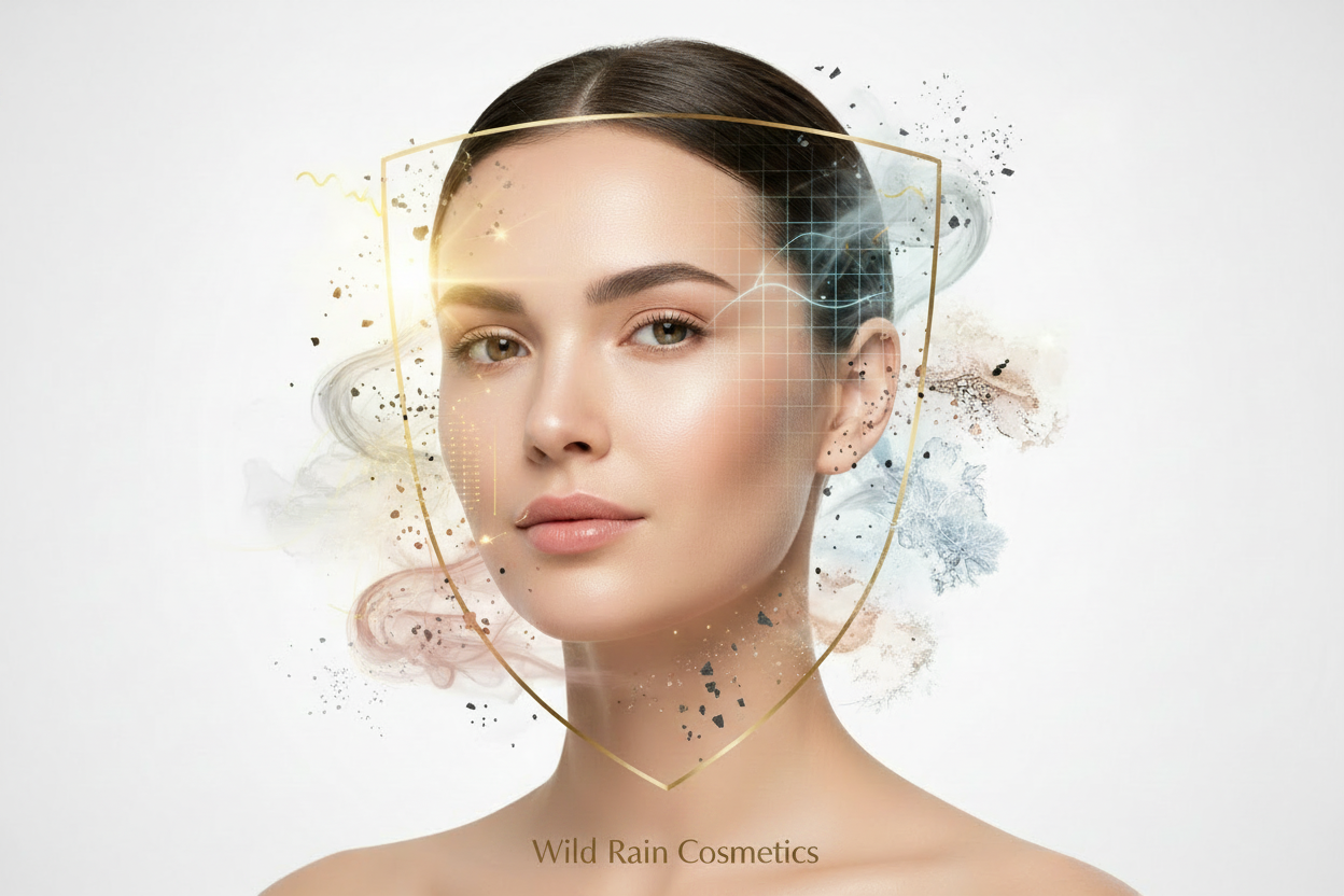 Exposoma y envejecimiento cutáneo — Wild Rain Cosmetics