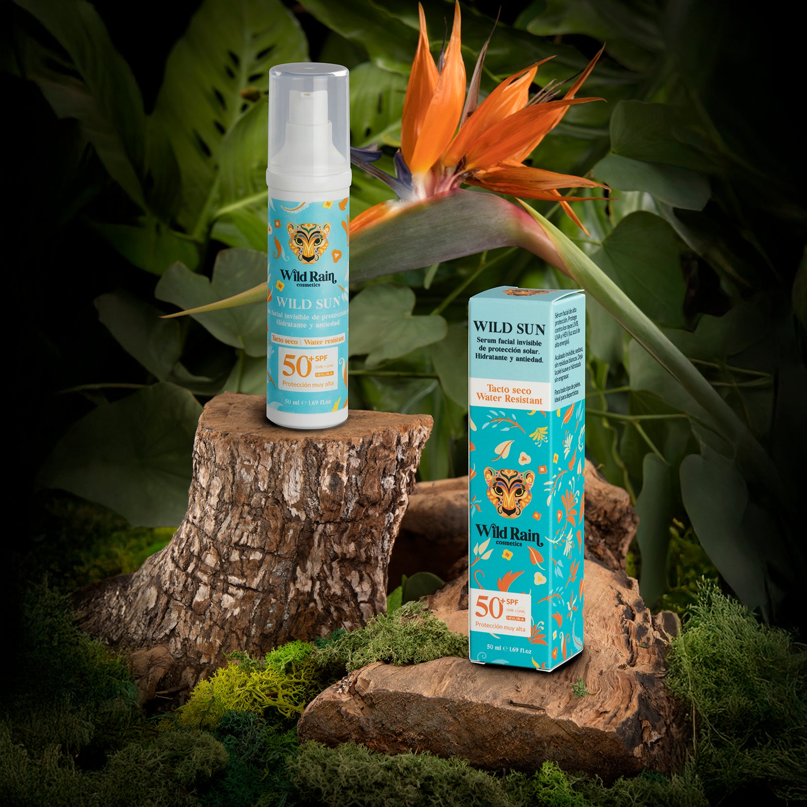 Wild Sun Invisible Serum Sunscreen 50+ 50 ml Anniversary