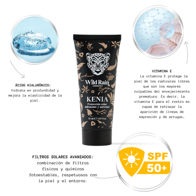 Protector Solar 50+ Color Kenia 50 ml Aniversario