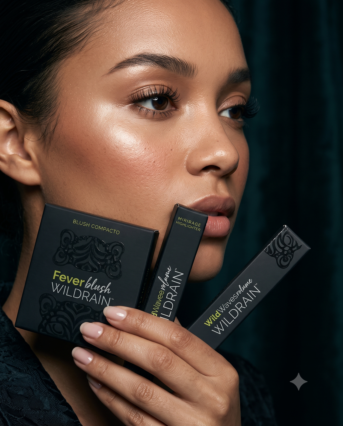 Pack Eclipse Maquillaje Wild Rain | Máscara, Blush e Iluminador
