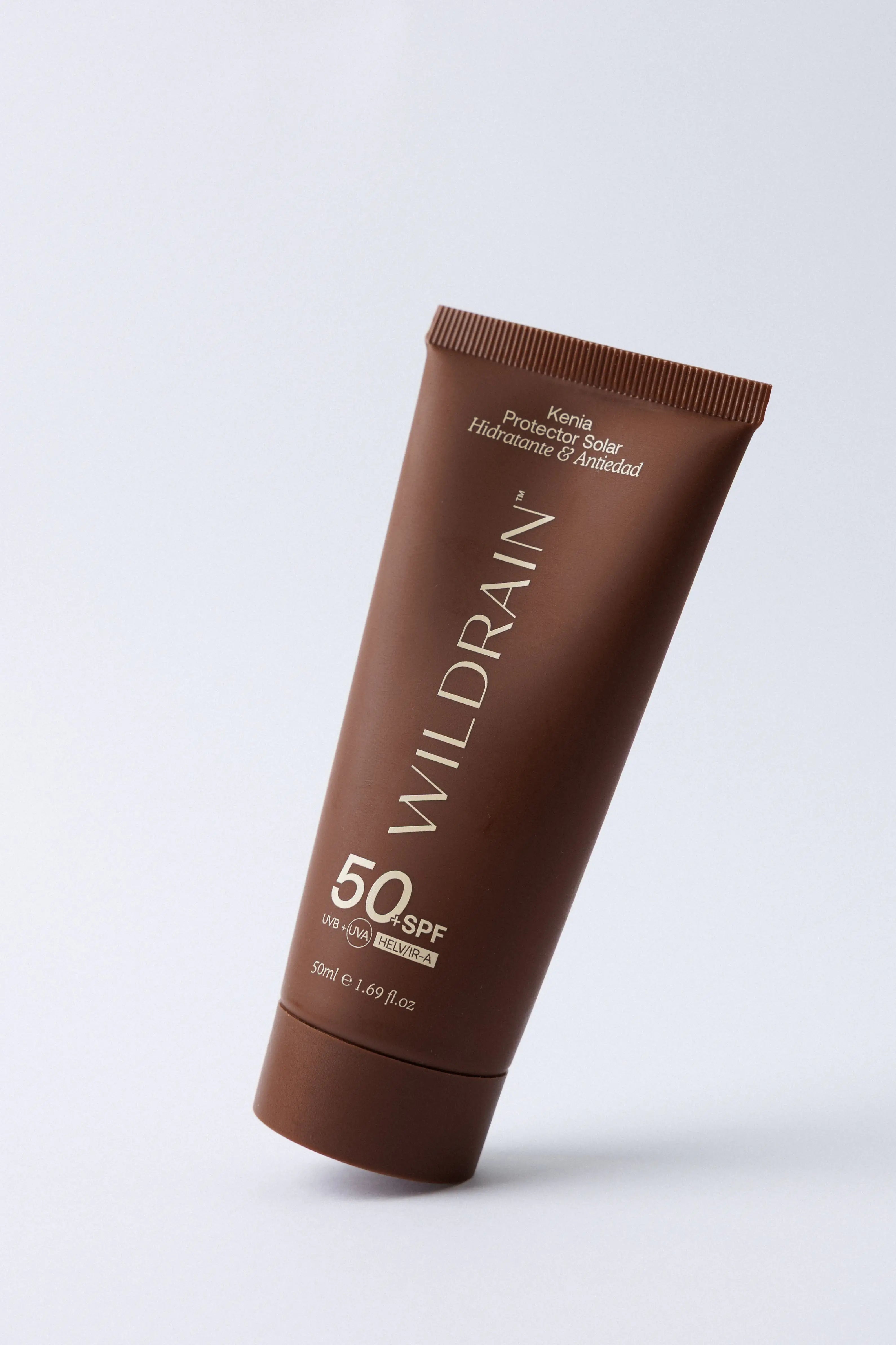 Kenia SPF 50+ | Fluido solar antiedad | Wild Rain Cosmetics