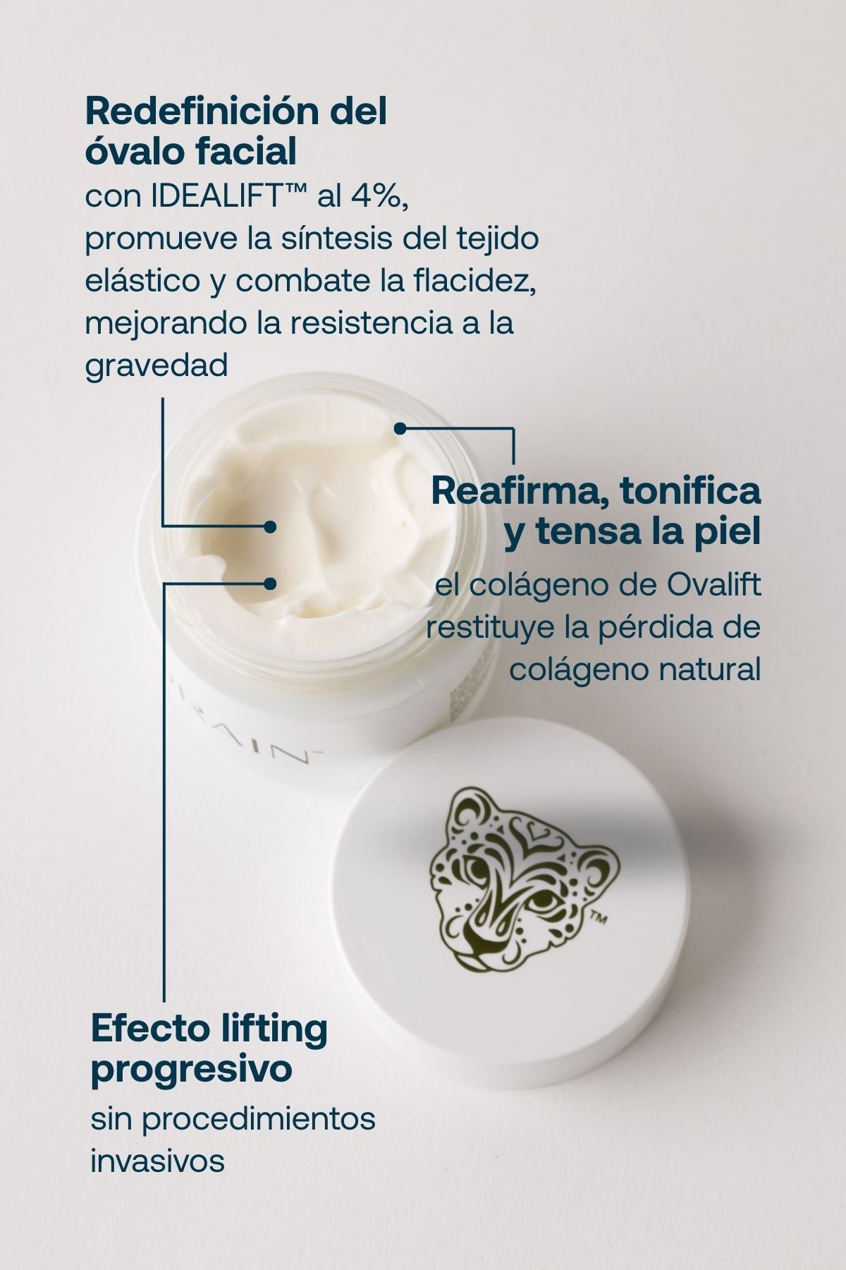 Reafirmante Antiedad para Flacidez y Óvalo Facial Efecto Lifting  Praslin