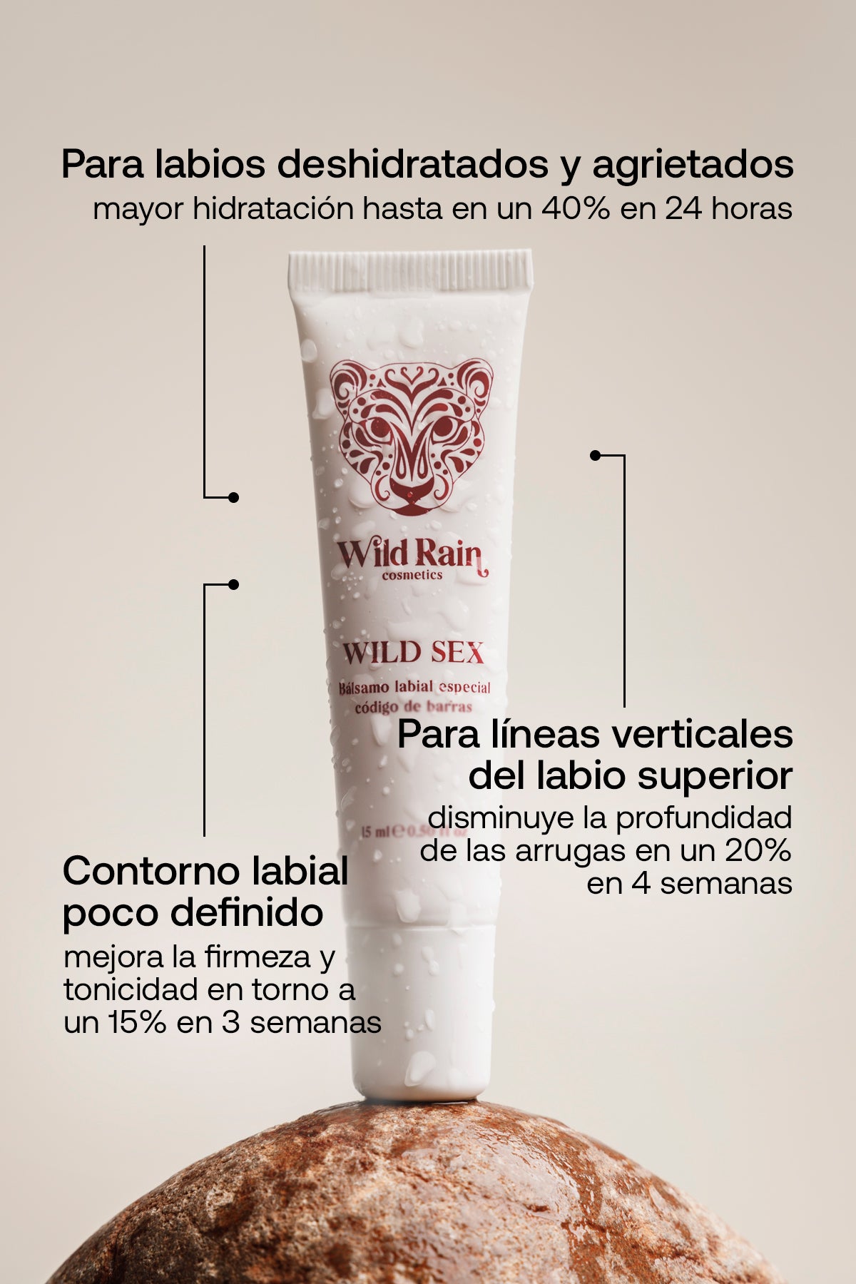 Bálsamo Labial especial Código de Barras Wild Sex
